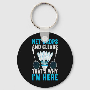 Net Drops And Clears That's Why I'm Here Funny Dmi Keychain