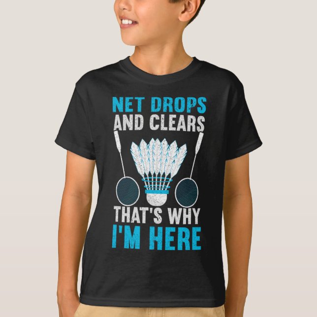 Net Drops And Clears That's Why I'm Here Funny Dmi T-Shirt (Front)
