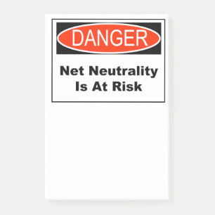 Net Neutrality Is At Risk Post-it Notes
