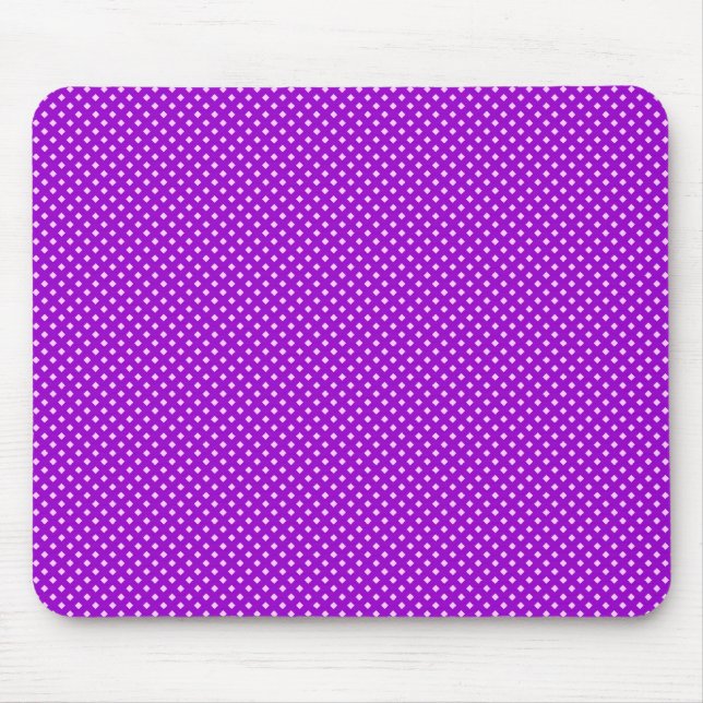 Net Pattern Purple with Pink Mouse Pad (Front)