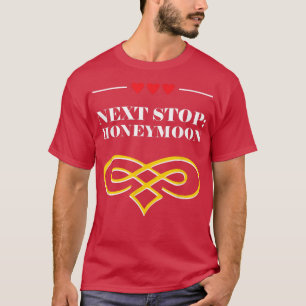 Net Stop Honeymoon Wedding Party Husband And Wife1 T-Shirt