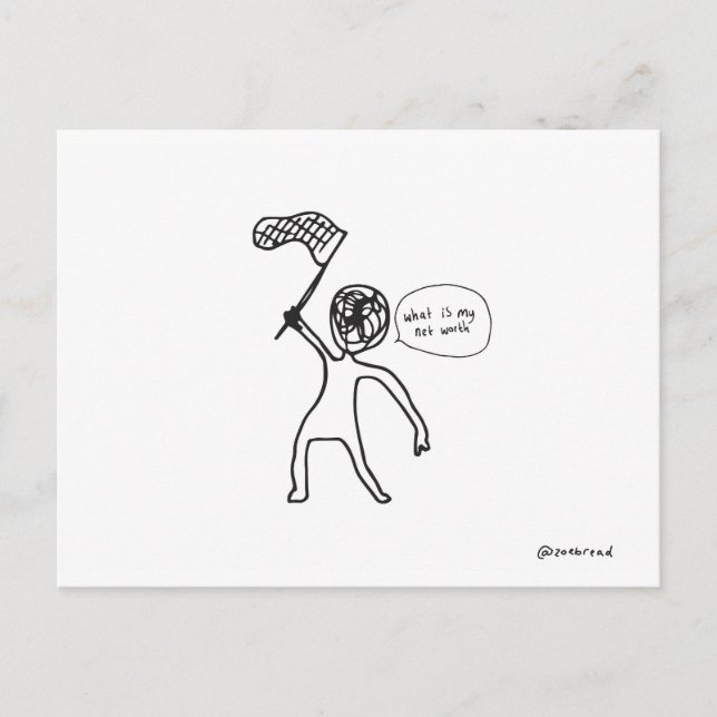 net worth postcard (Front)