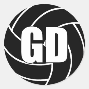 Netball Goal Defense, GD, Netball Team Stickers