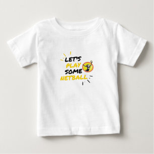 Netball player baby T-Shirt