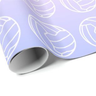 Netball Themed Ball Design Wrapping Paper