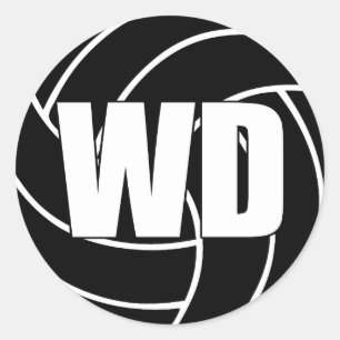Netball Wing Defense, WD, Netball Team Stickers