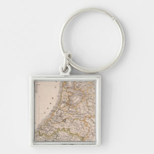 Netherland, Belgium Keychain
