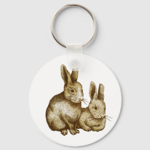 Netherland Dwarf : Rabbit Keychain