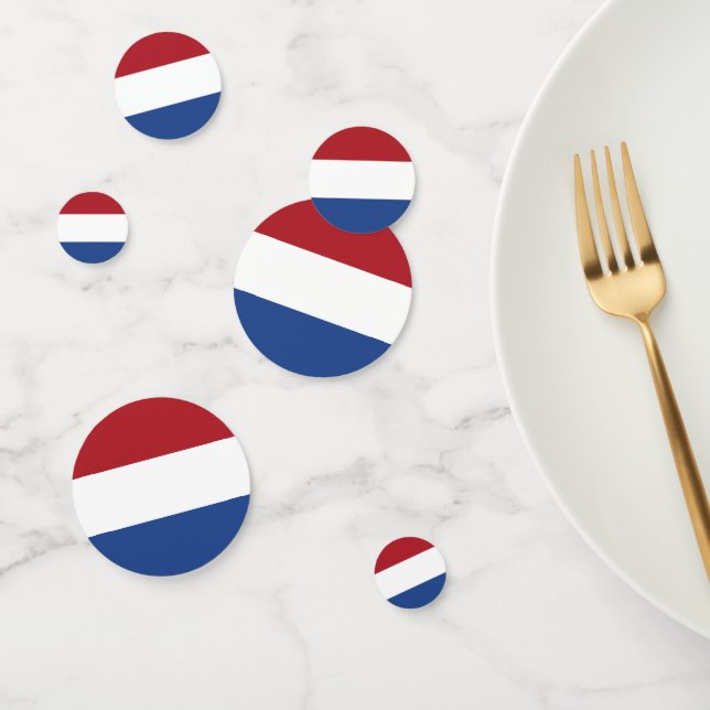 Netherland flag confetti (Group)