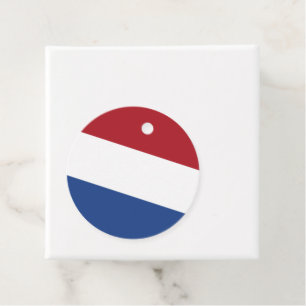 Netherland flag favour tags