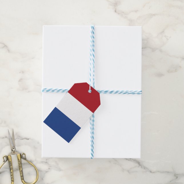 Netherland flag gift tags (With Twine)