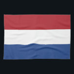 Netherland flag kitchen towel<br><div class="desc">An ideal gift for all those who are patriotic of their country!</div>