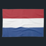 Netherland flag kitchen towel<br><div class="desc">An ideal gift for all those who are patriotic of their country!</div>