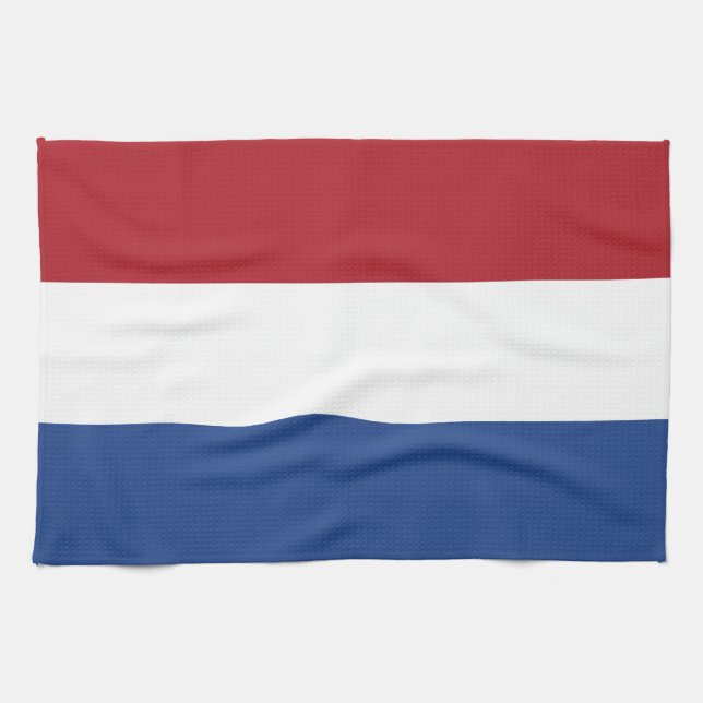 Netherland flag kitchen towel (Horizontal)