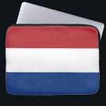 Netherland flag laptop sleeve<br><div class="desc">An ideal gift for all those who are patriotic of their country!</div>