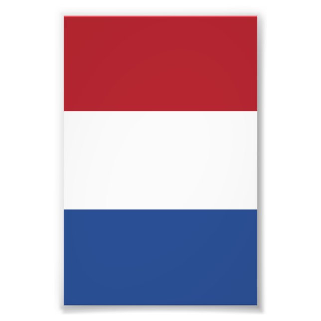 Netherland flag photo print (Front)