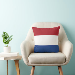 Netherland flag throw pillow