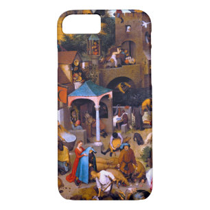 Netherlandish Proverbs, Pieter Bruegel the Elder Case-Mate iPhone Case