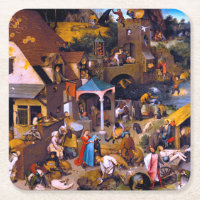 Netherlandish Proverbs, Pieter Bruegel the Elder