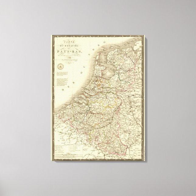 Netherlands 8 canvas print (Front)
