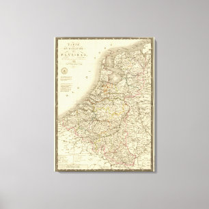 Netherlands 8 canvas print