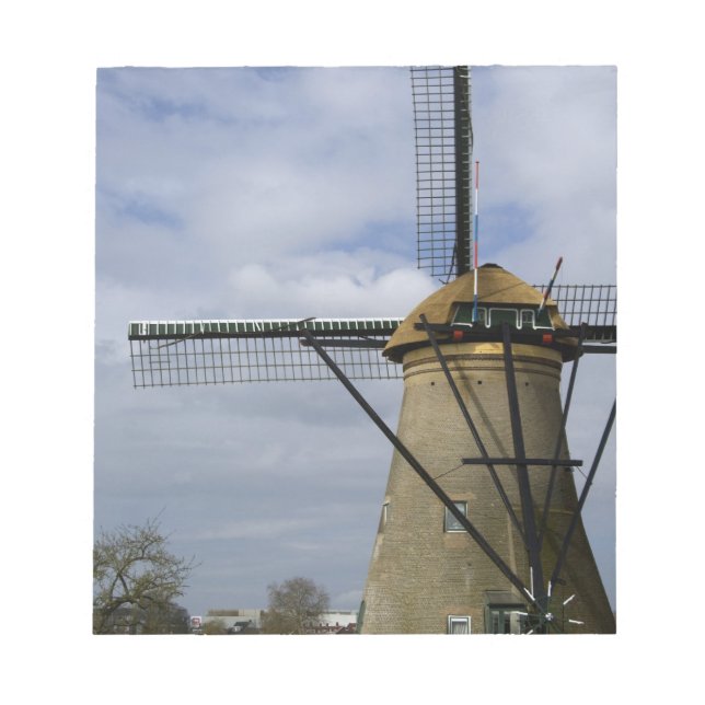 Netherlands (aka Holland), Kinderdijk. 19 Notepad (Front)