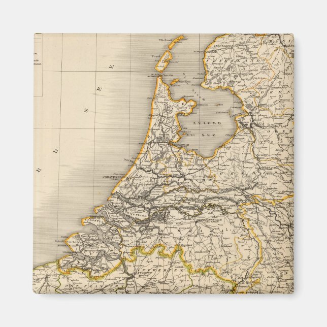 Netherlands and Belgium 2 Magnet (Front)