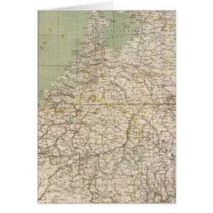 Netherlands and Belgium Atlas Map