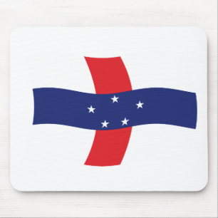 Netherlands Antilles Flag Mousepad