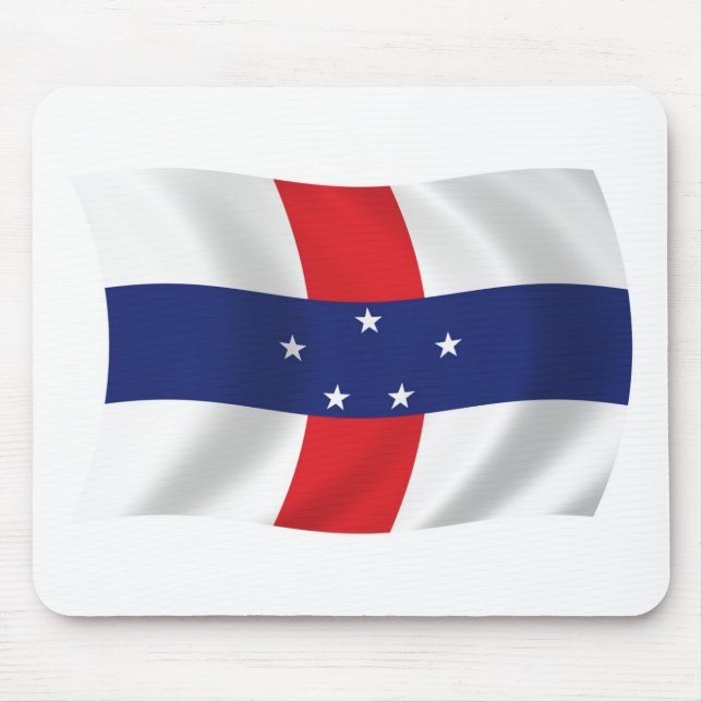 Netherlands Antilles Flag Mousepad (Front)