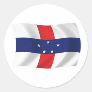 Netherlands Antilles Flag Sticker