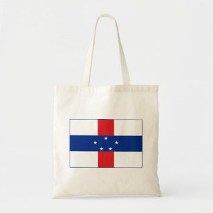 Netherlands Antilles Flag Tote Bag