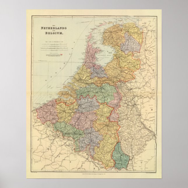 Netherlands, Belgium 2 Poster (Front)