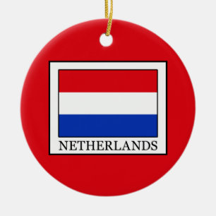 Netherlands Ceramic Ornament