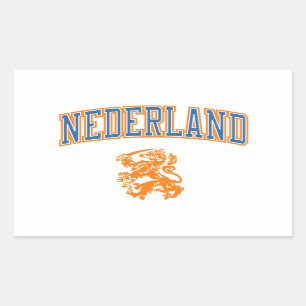 Netherlands + Crest Sticker