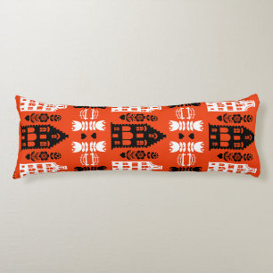 Netherlands Dutch Folk Art Print Body Pillow