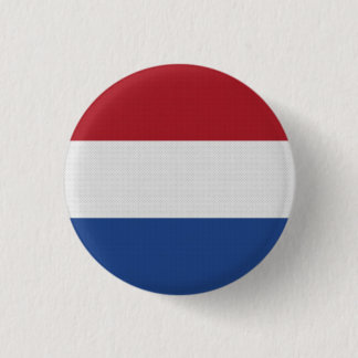 Netherlands Flag 1 Inch Round Button