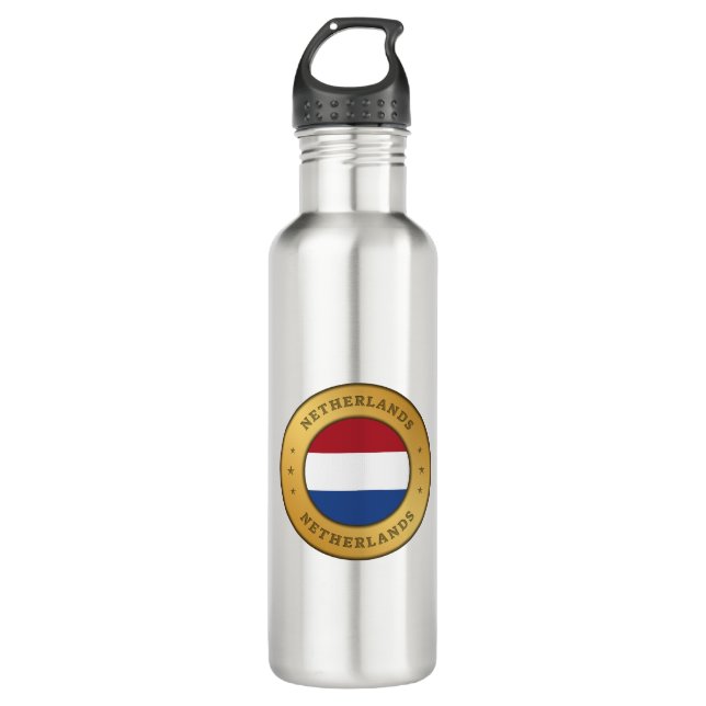 Netherlands Flag 710 Ml Water Bottle (Front)