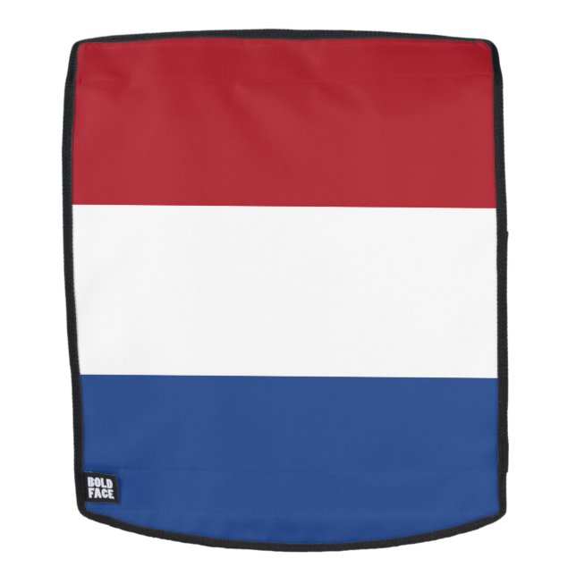 Netherlands Flag Backpack (Removable Face)