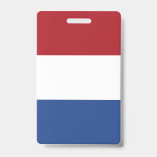 Netherlands Flag Badge
