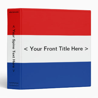 Netherlands Flag Binder