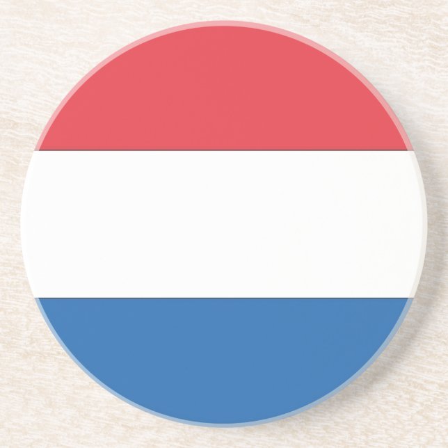 Netherlands Flag Coaster (Front)