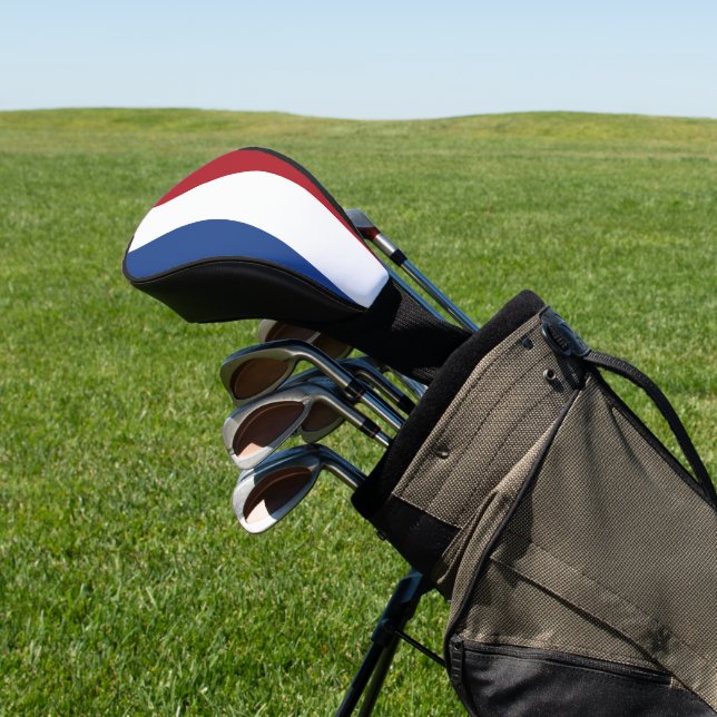 Netherlands Flag dccnt Golf Head Cover (In Situ)