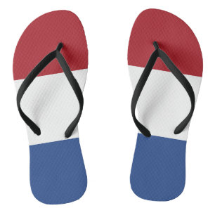 Netherlands Flag Flip Flops