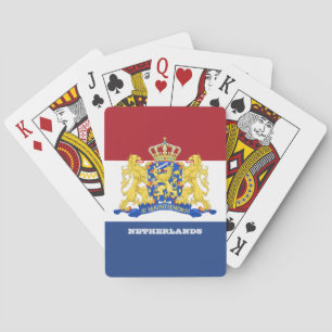 Netherlands Flag Games, Holland Playing Cards