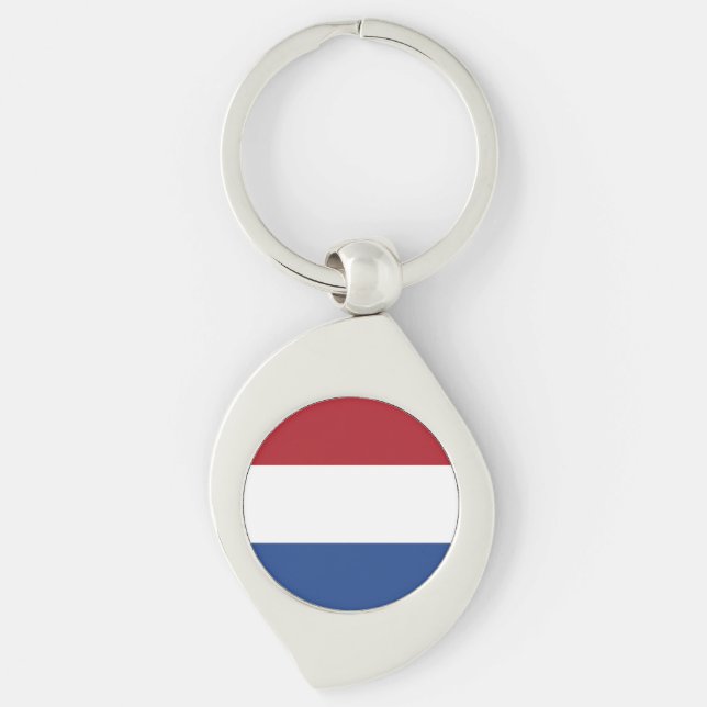 Netherlands Flag Keychain (Front)