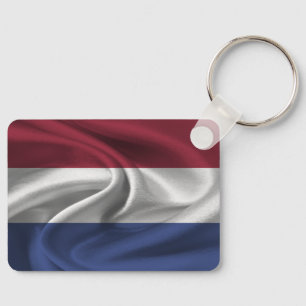 Netherlands Flag Keychain