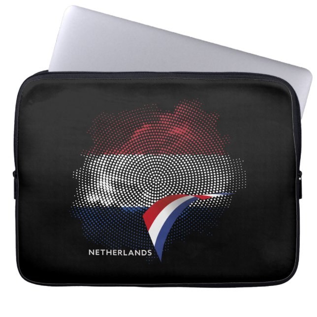 Netherlands flag laptop sleeve (Front)