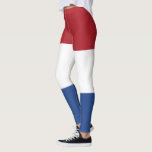 Netherlands Flag Leggings<br><div class="desc">Patriotic flag of Netherlands.</div>