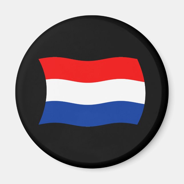 Netherlands Flag Magnet (Front)